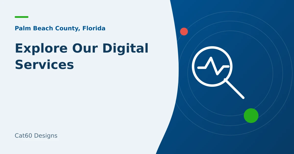 Six service categories for Palm Beach County businesses