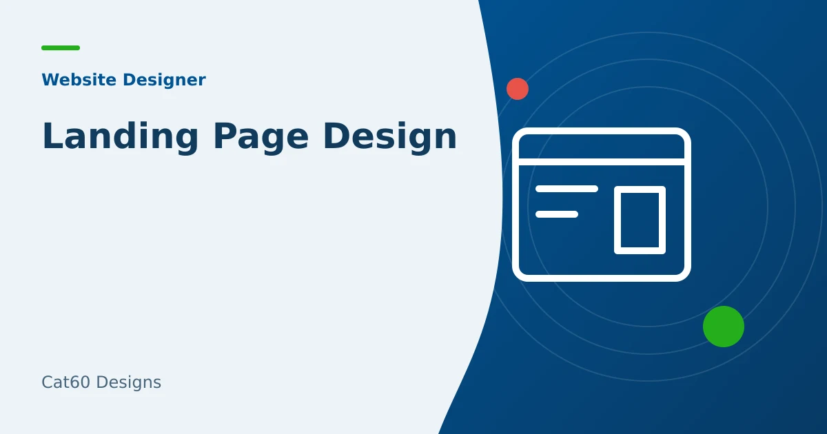 A focused campaign landing page with offer details and a prominent next step.