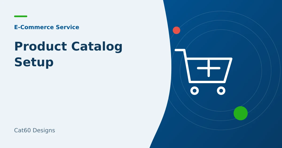 A structured product catalog with categories, attributes, and variant records.