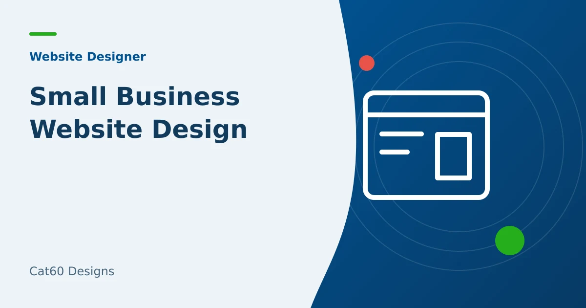 A compact small business website plan with essential service and contact pages.
