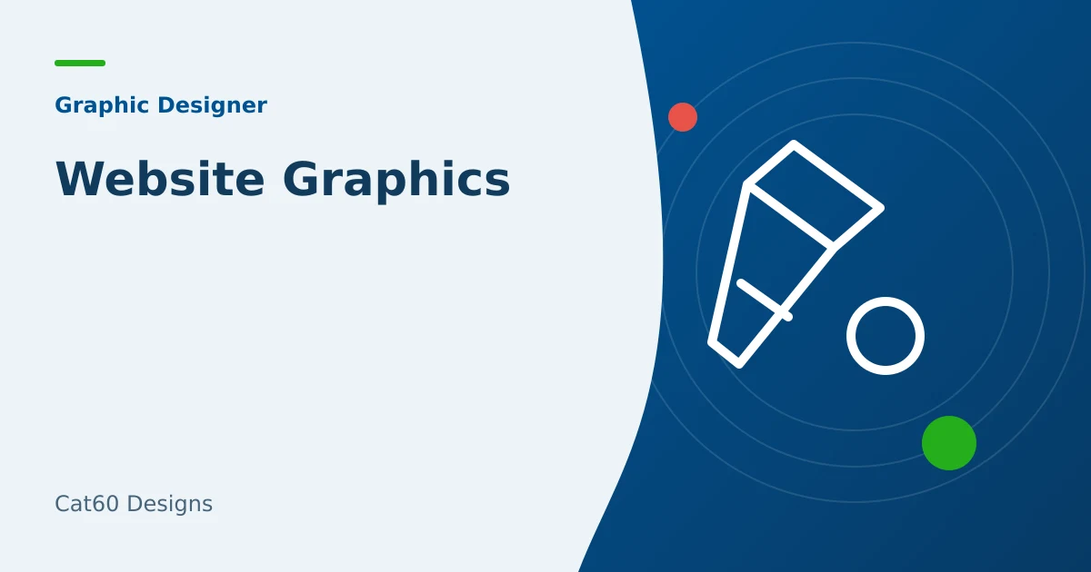 Website graphic concepts adjusted for desktop, mobile, and accessible page use.
